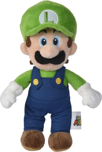 Плюшена фигурка Луиджи Super Mario 23 см
