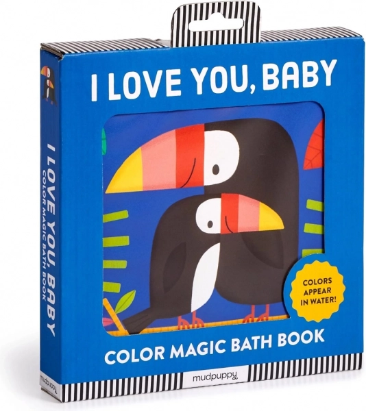 Mudpuppy вълшебна книжка за баня i love you