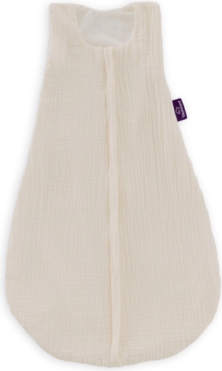 Träumeland Liebmich summer sleeping bag, muslin, beige 90 cm