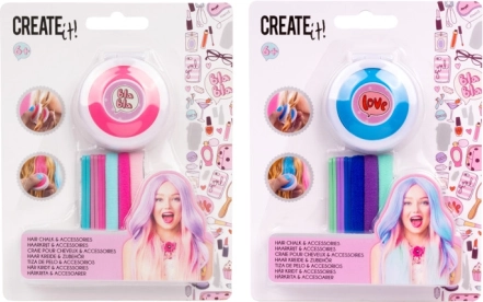 Комплект бои за коса с ластици CREATE IT!