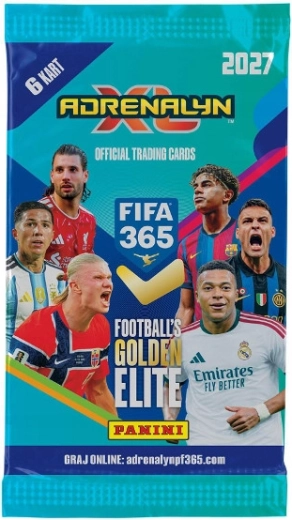 Panini FIFA 365 Adrenalyn XL 2027 collectible cards in a pack - 1 piece