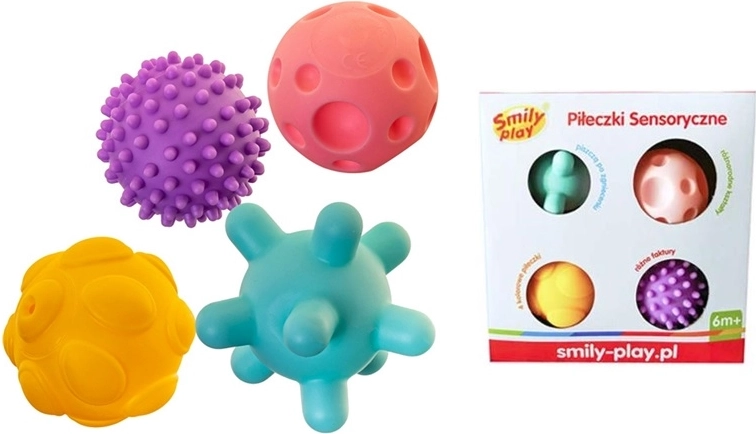Sensory Balls for Children - 4 pcs