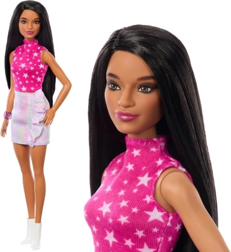 Mattel Barbie Fashionistas doll in the 1986 rock style