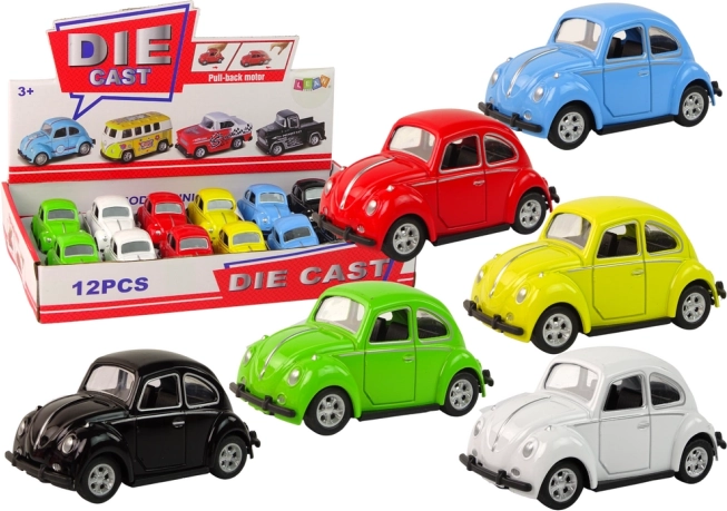 Friction-Powered Pull-Back Car – Beetle