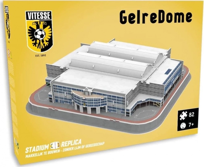 3D Puzzle of the GelreDome Stadium, FC Vitesse, 82 pieces