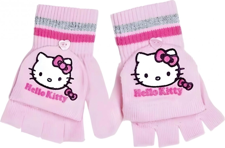 Ръкавици 2 в 1 Hello Kitty - 1 брой
