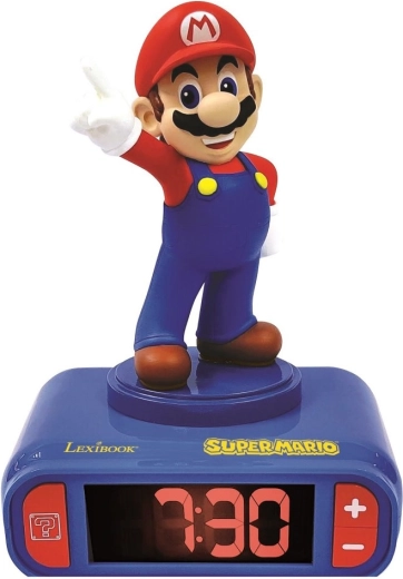 Будилник с фигурка Super Mario