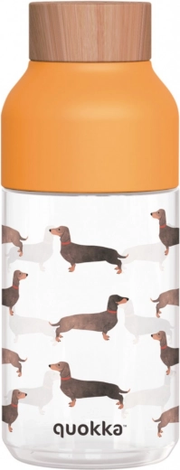 Quokka Ice drinking bottle with dachshund motif 570 ml