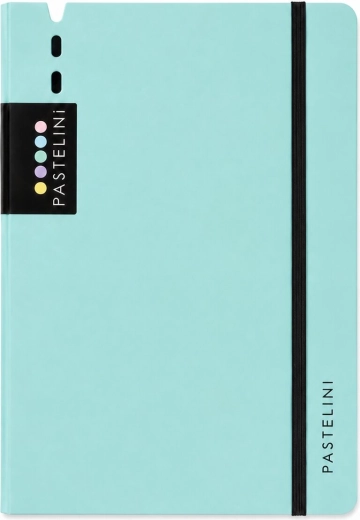 Karis A5 four-ring notebook Pastelini green