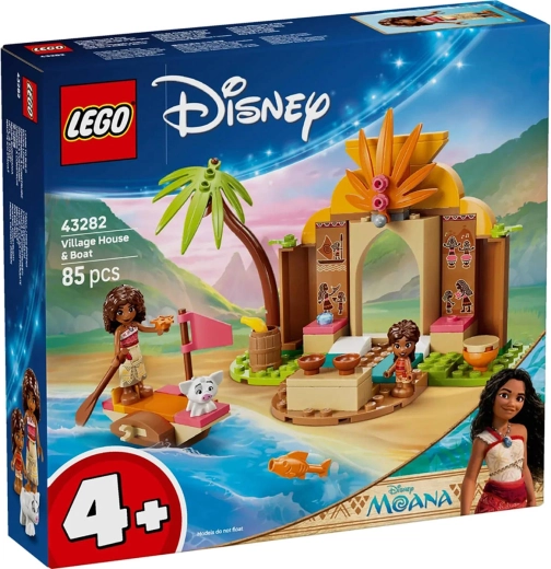 LEGO Disney Moana Village House and Boat