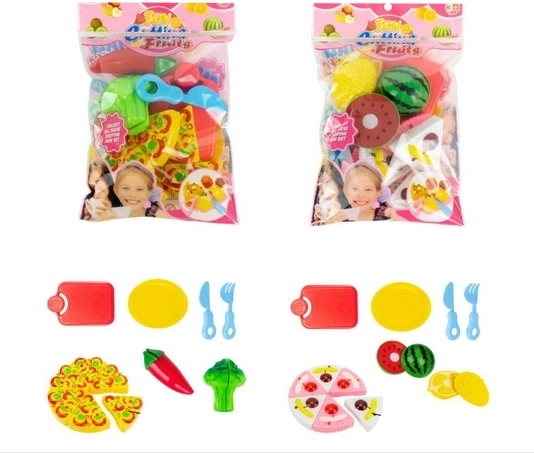 Fruit and Cookie Cutting Set for Kids