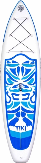 FunWater надуваем падълборд Tiki 3,2 м синьо-бял