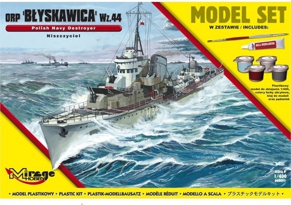 Destroyer ORP Błyskawica wz. 44