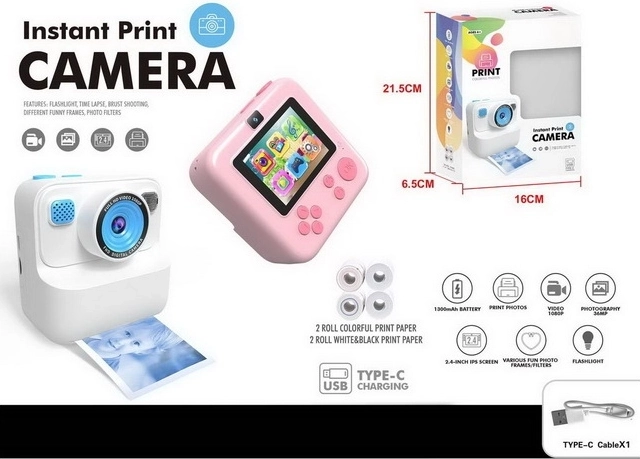 Mini camera for children with USB charging