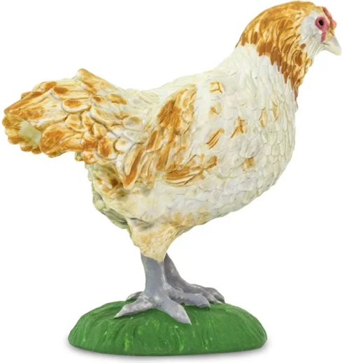 Ameraucana Chicken Figurine Safari Ltd. - 1 piece