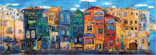 Panoramic Puzzle ART PUZZLE Colorful City 1000 pieces