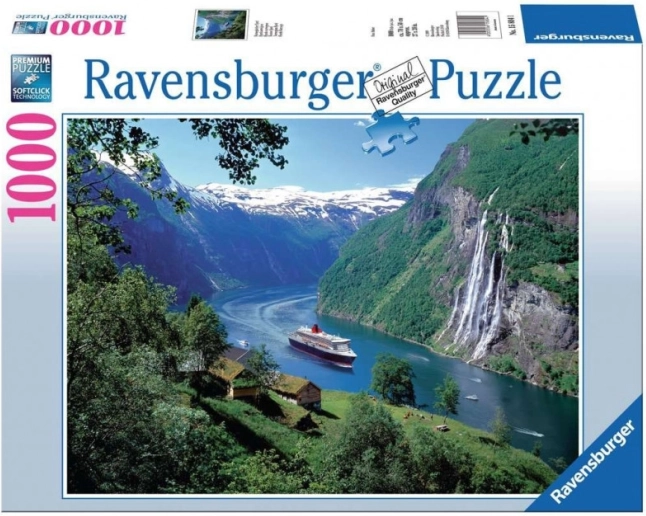 Puzzle 1000 pieces Fjord in Norway