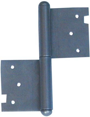 Door hinge 120 mm right galvanized (10 pcs)