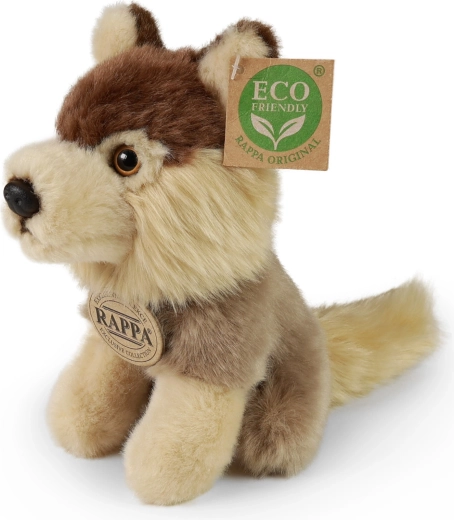 Плюшен вълк седящ 16 см eco-friendly RAPPA