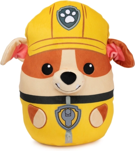 Плюшена възглавничка Paw Patrol Rubble 20 см
