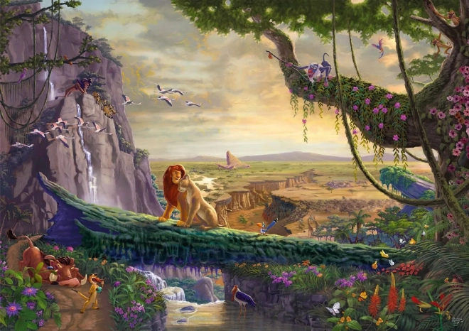 Puzzle Schmidt The Lion King: Return to Pride Rock 6000 pieces