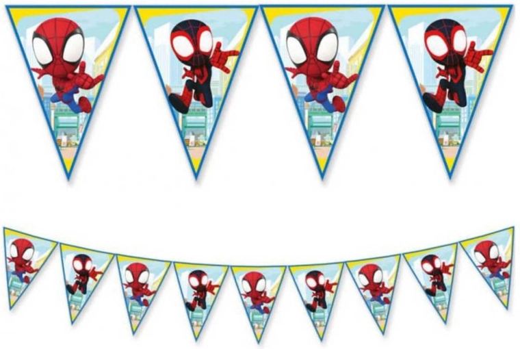 Spidey Flag Garland 2.3 m