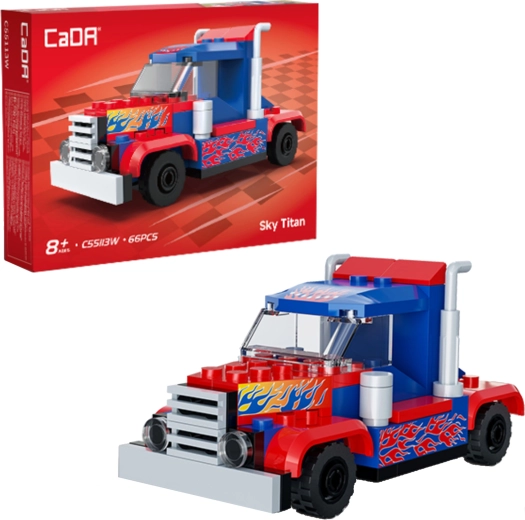 CaDA Sky Titan Car Building Set – 66 pieces