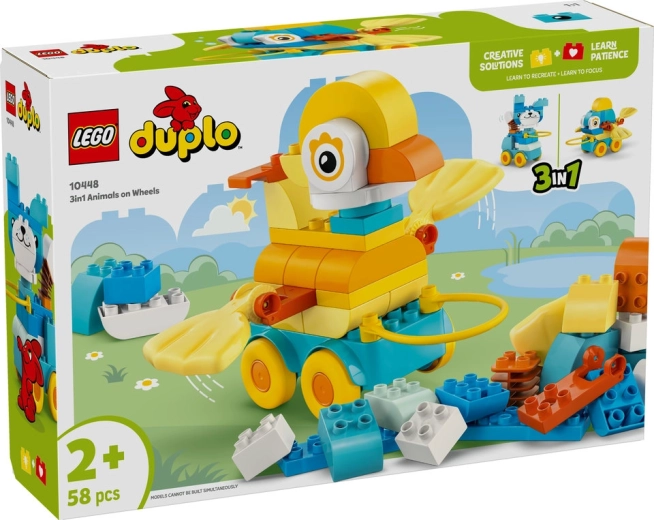 LEGO DUPLO 3-in-1 Animals on Wheels