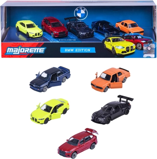 Majorette BMW Edition подаръчен комплект с 5 метални колички