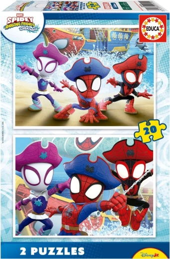 Educa пъзел Spidey и неговите невероятни приятели 2×20 части