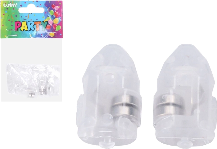 blinking LED lights for balloons and lanterns, 2 pcs