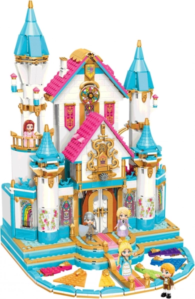 Строителен комплект Qman Princess Leah – замъчен бал