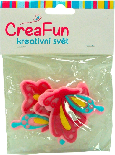 Set of Colorful Butterflies for Kids, 3 pcs