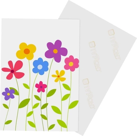 HTVRONT heat transfer paper for light fabrics A4 (8 sheets)