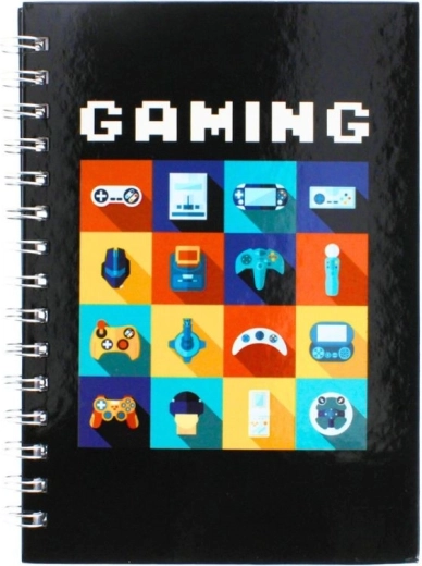Gaming Spiral Notebook A5