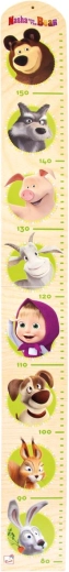Bino wooden growth chart MASHA AND THE BEAR