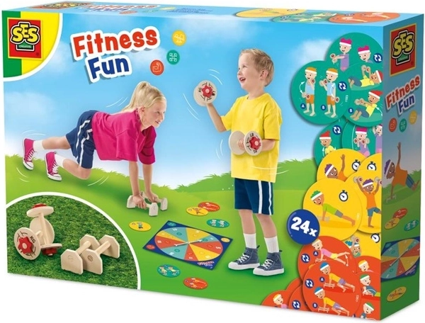 SES Fitness Fun комплект упражнения за деца