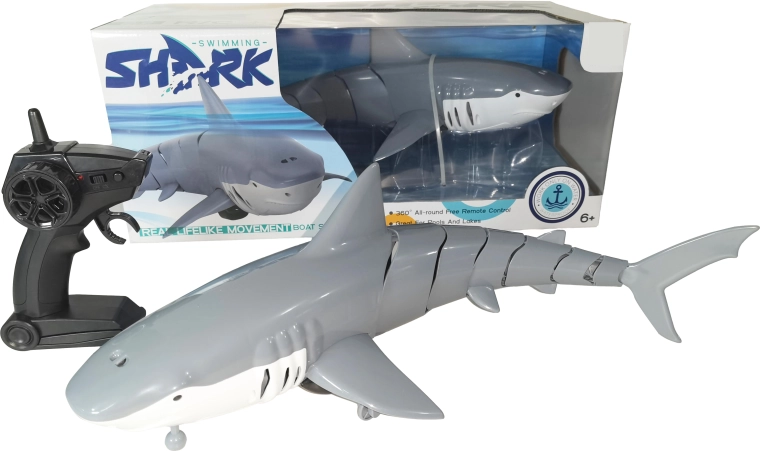 R/C акула с дистанционно управление 1:10 Swimming Shark 2,4 GHz