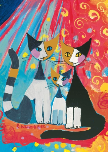 Schmidt puzzle Happy Cat Family 1000 pieces