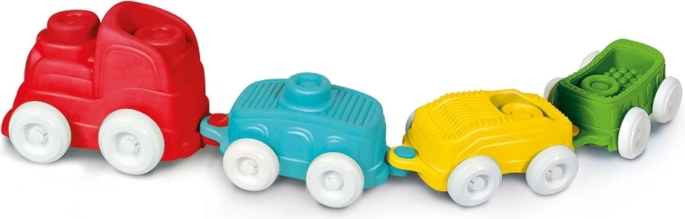 CLEMENTONI Soft Clemmy Sensory Train with Blocks