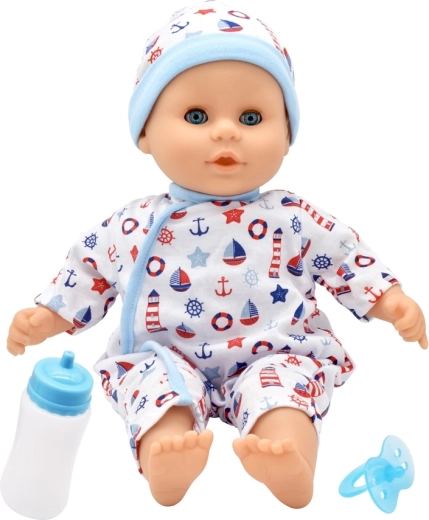 Dolls World Baby Little Treasure blue 38 cm