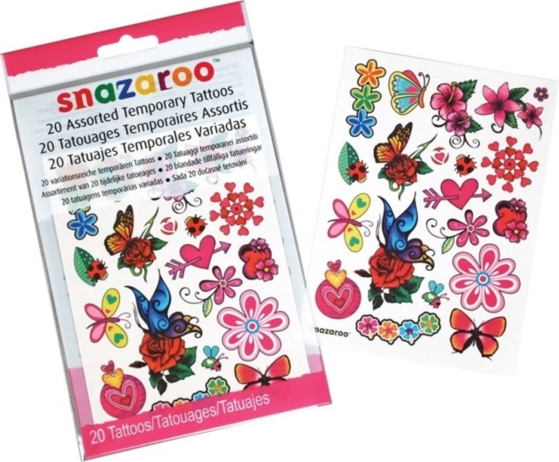 Snazaroo временни татуировки Fantasy – 20 изображения