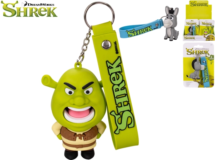 Keychain with Shrek figurine - 1 piece