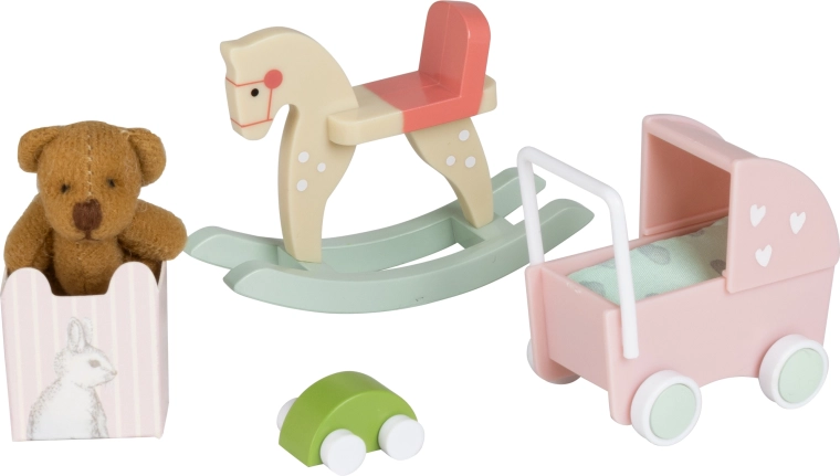 Lundby toy set for a dollhouse children's room