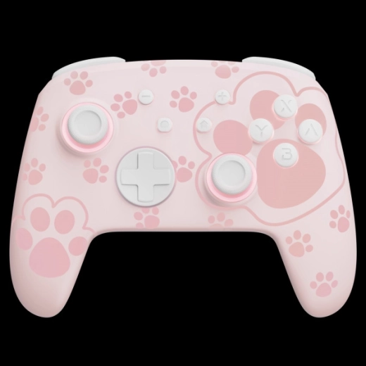 FUNLAB Firefly Pro Wireless Controller for Switch with Cat Paw Design