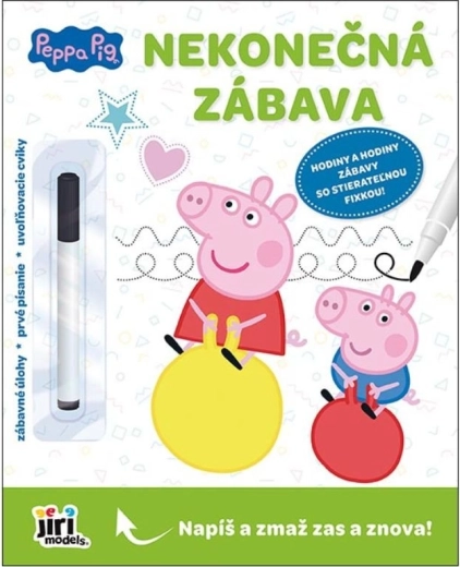 Endless fun – wipe-clean creative workbook Peppa Pig