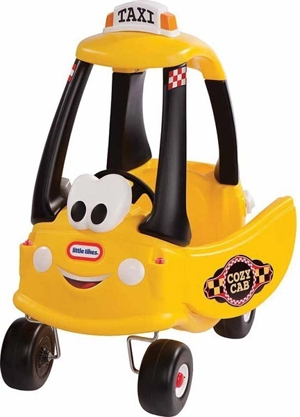 Little Tikes колело-балансьор Cozy Coupe такси за деца – жълта