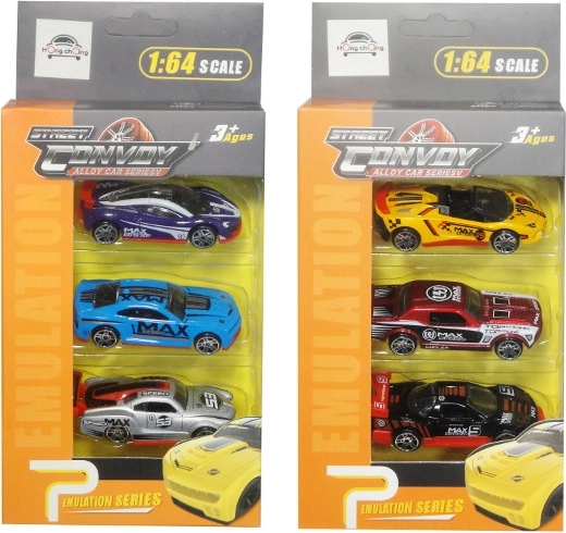 Metal-plastic racing car 1 pc