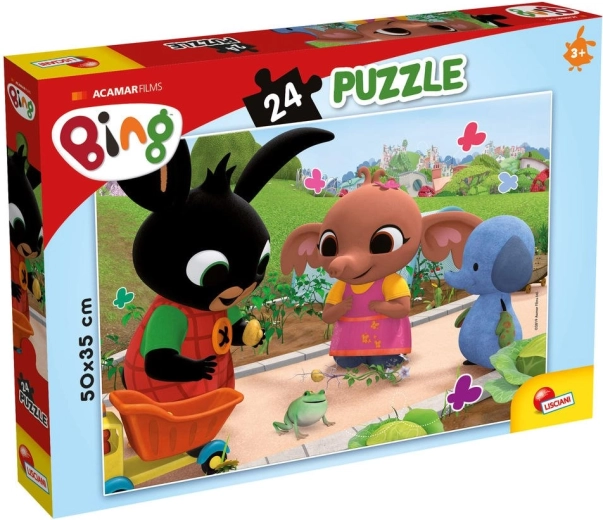 Puzzle BING Frog 24 pieces