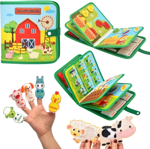 2Kids Toys сензорна busy книга ферма
